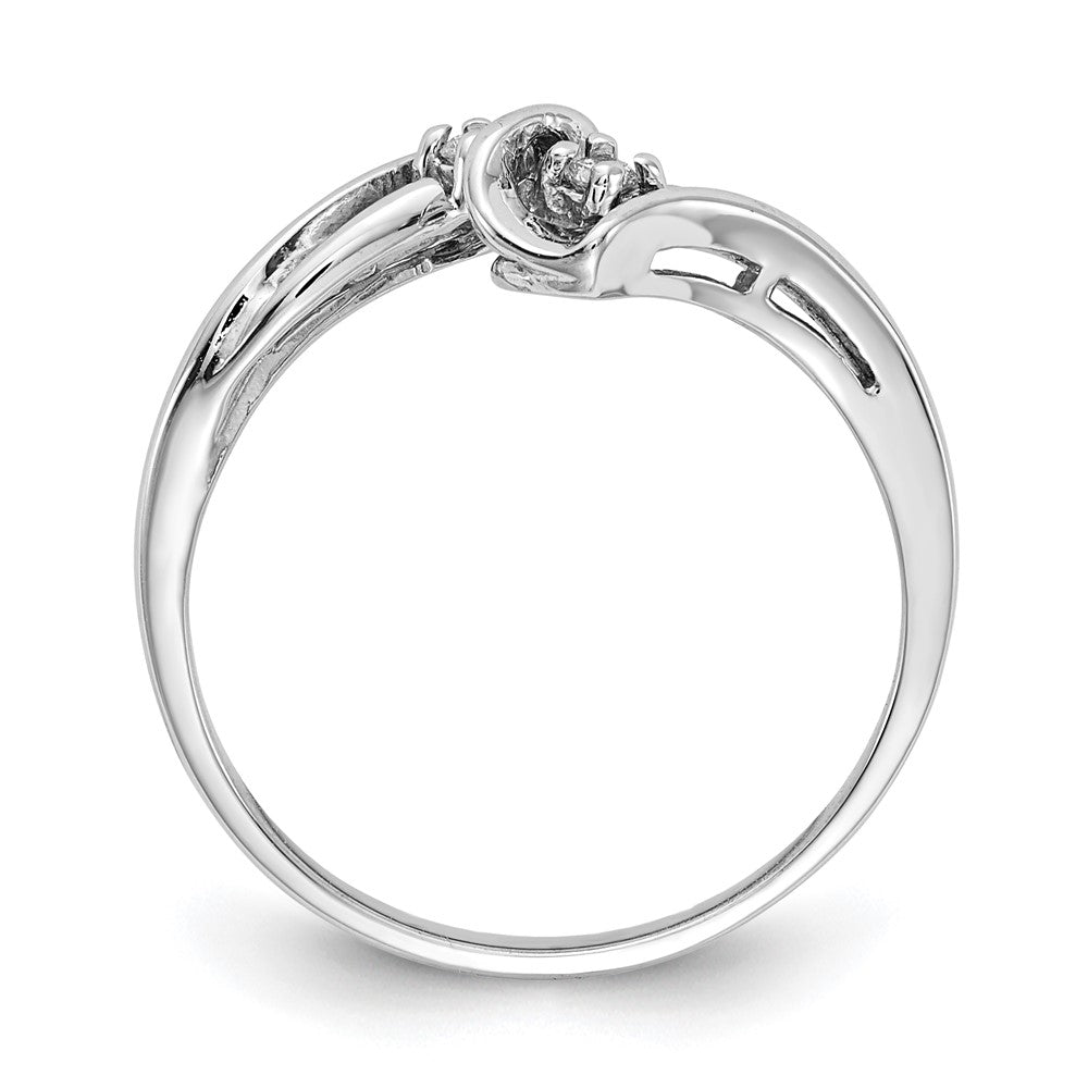 14k White Gold VS Diamond ring