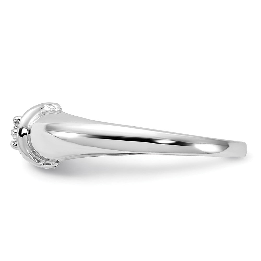 14k White Gold VS Diamond ring