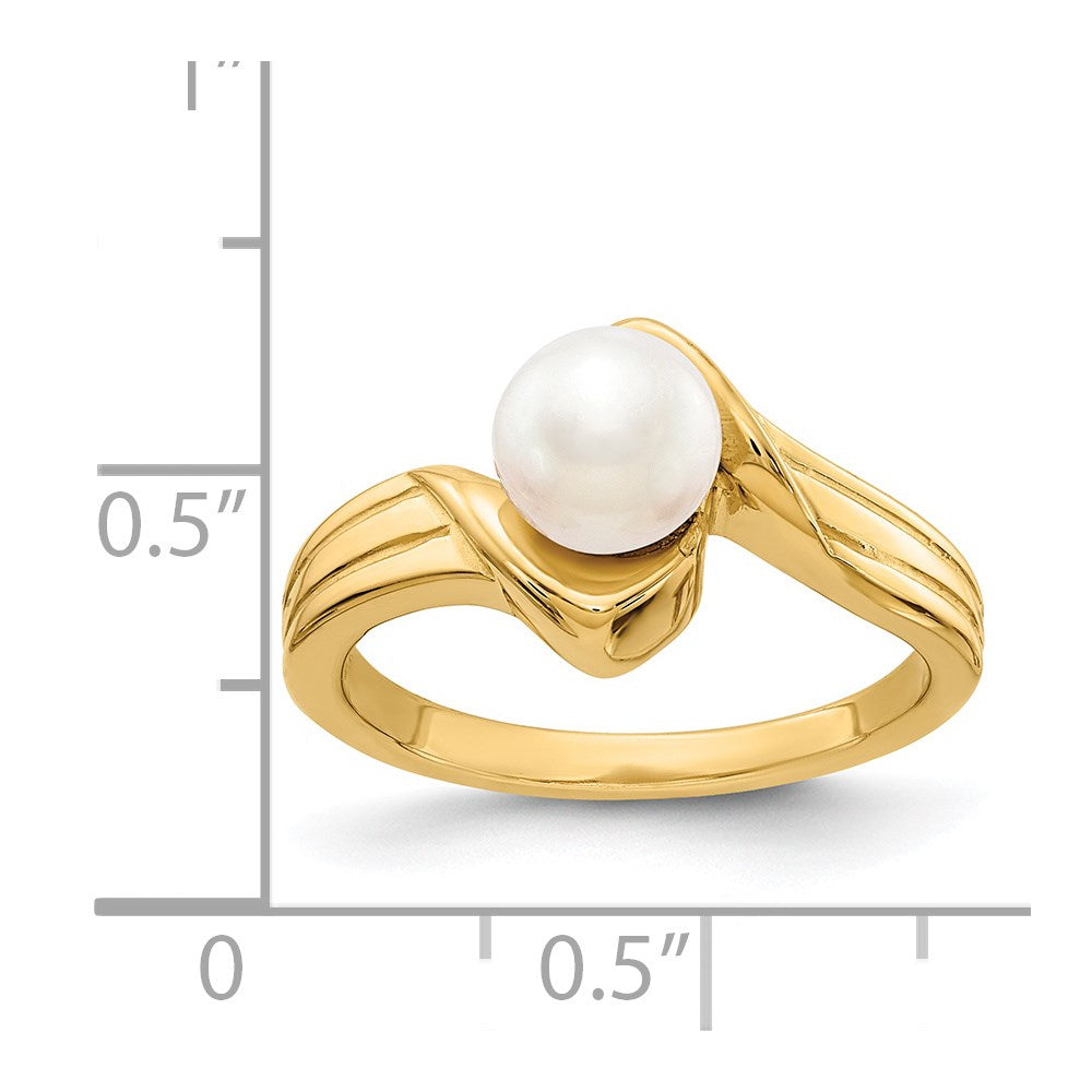 14k FW Cultured Pearl Ring