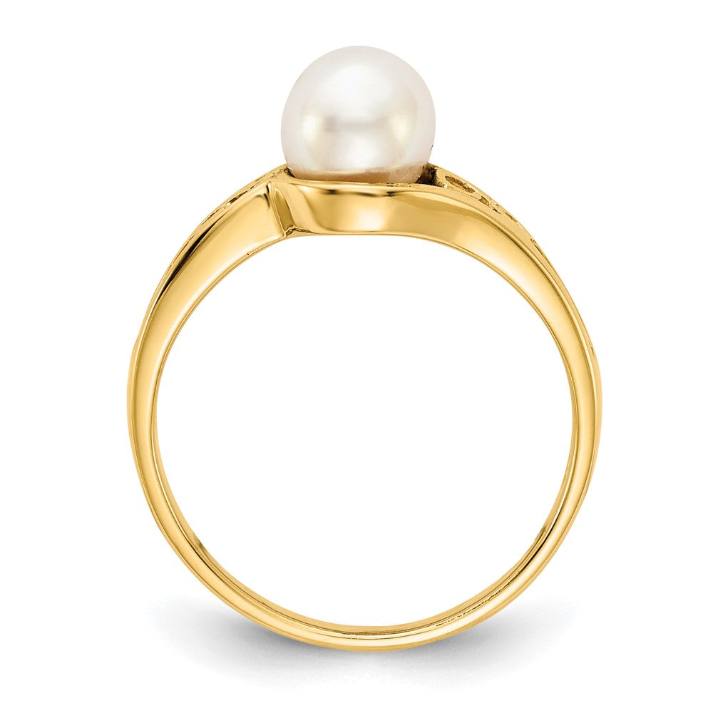 14k FW Cultured Pearl Ring