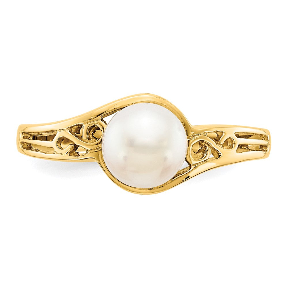 14k FW Cultured Pearl Ring