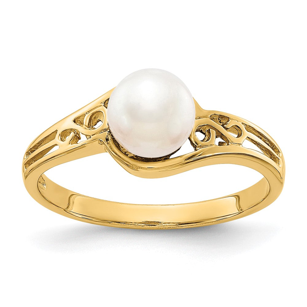 14k FW Cultured Pearl Ring