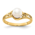 14k FW Cultured Pearl Ring