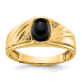 14k AA Diamond men's ring
