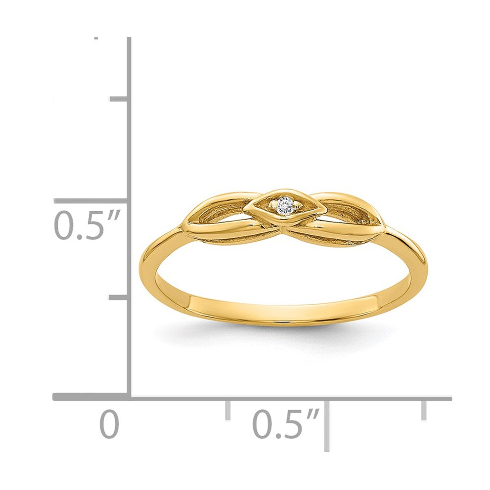 14k A Diamond ring