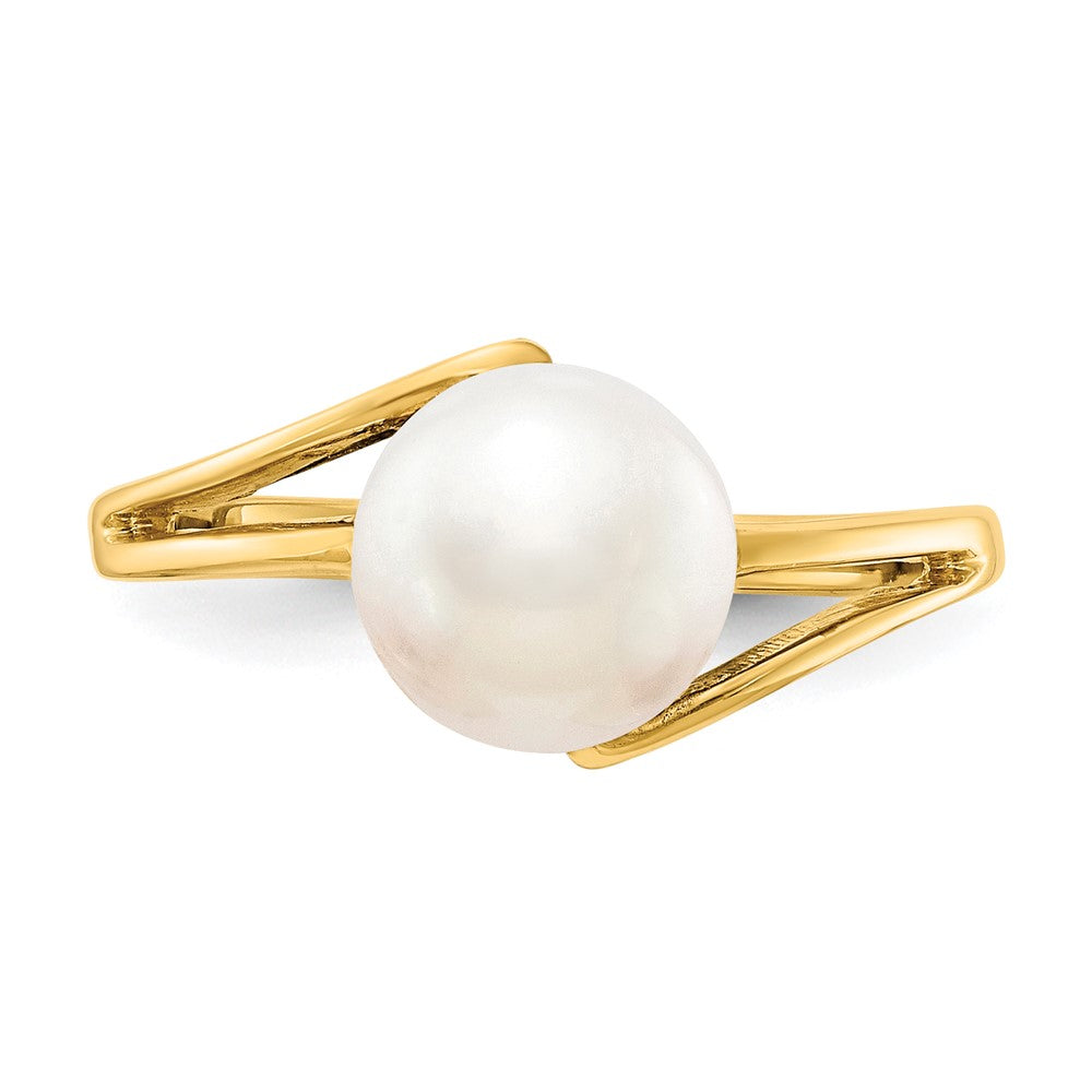 14k 7.5mm Pearl Ring Mounting