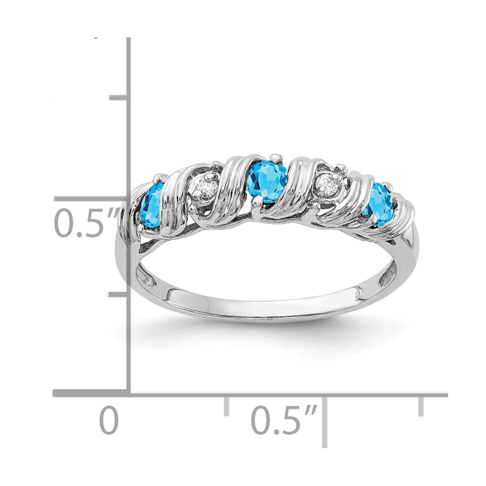 14k White Gold AA Diamond ring