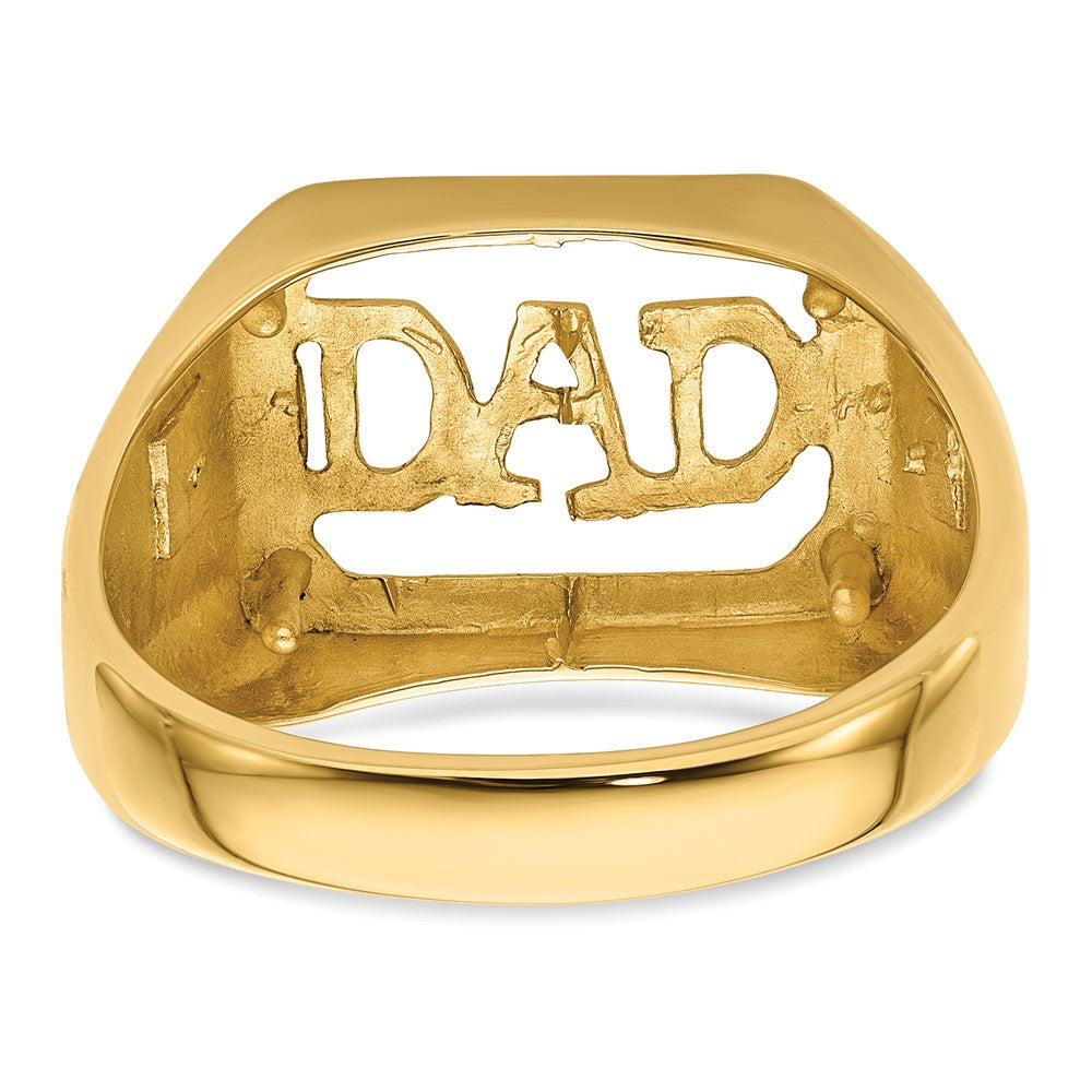 14k Dad's Ring Mounting only