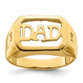 14k Dad's Ring Mounting only