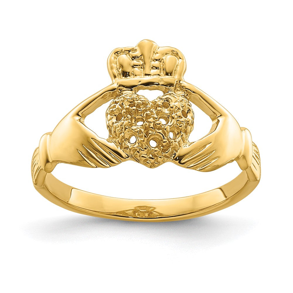 14ky Claddagh Ring Mounting