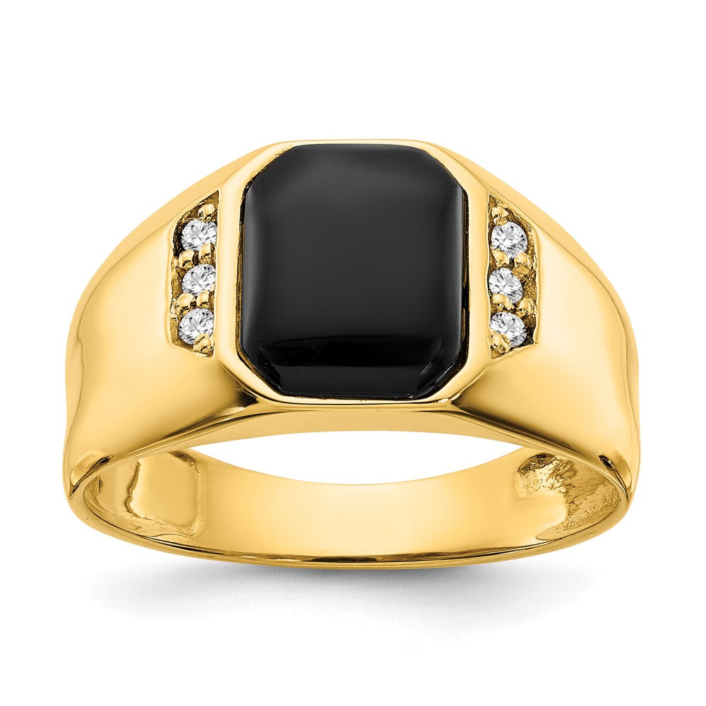 14k A Diamond Ring