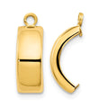 14k Polished Earring Jackets