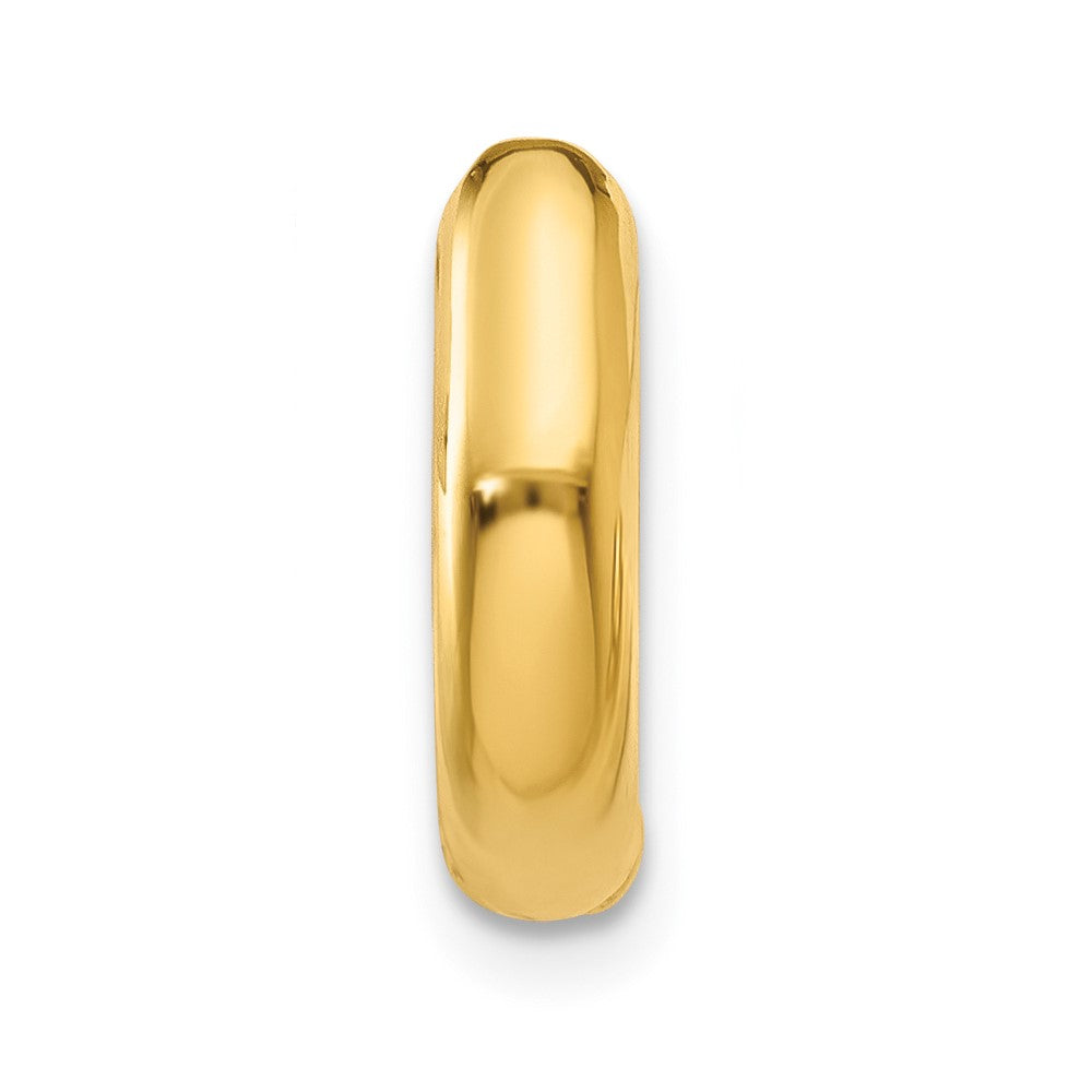 Single 14k Polished Hinged Hoop Earring