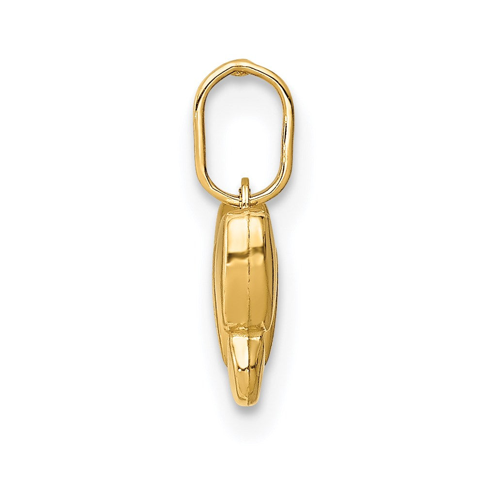 14k Polished Butterfly Charm