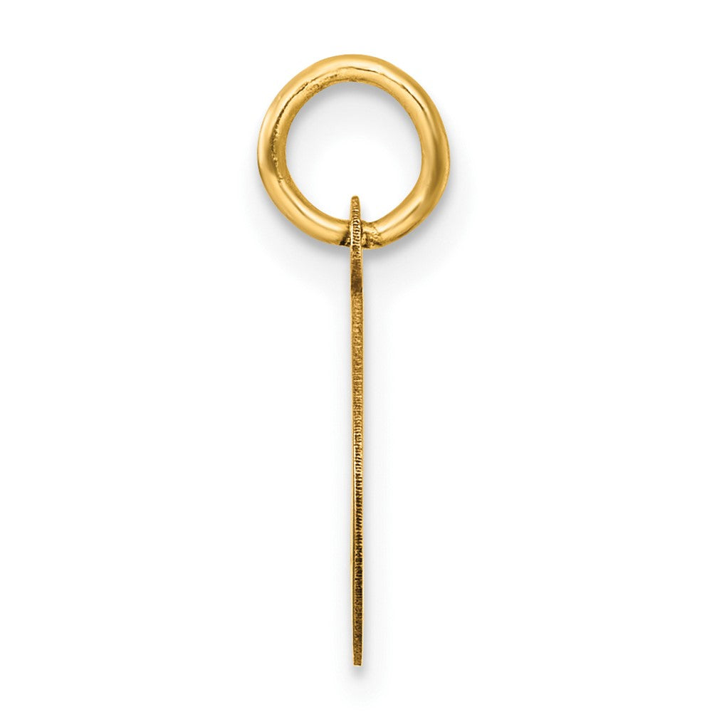 10k Oval CLASS OF 2026 Charm