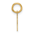 14K Small Script Letter I Initial Charm