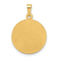 14K Hollow Buddha Charm