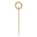 14k Friday the First Day Calendar Pendant