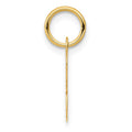 14k Small Script Letter R Initial Charm