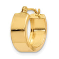 Single 14k Polished Hoop Earring