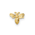 Single 14k Bumble Bee Post Earring
