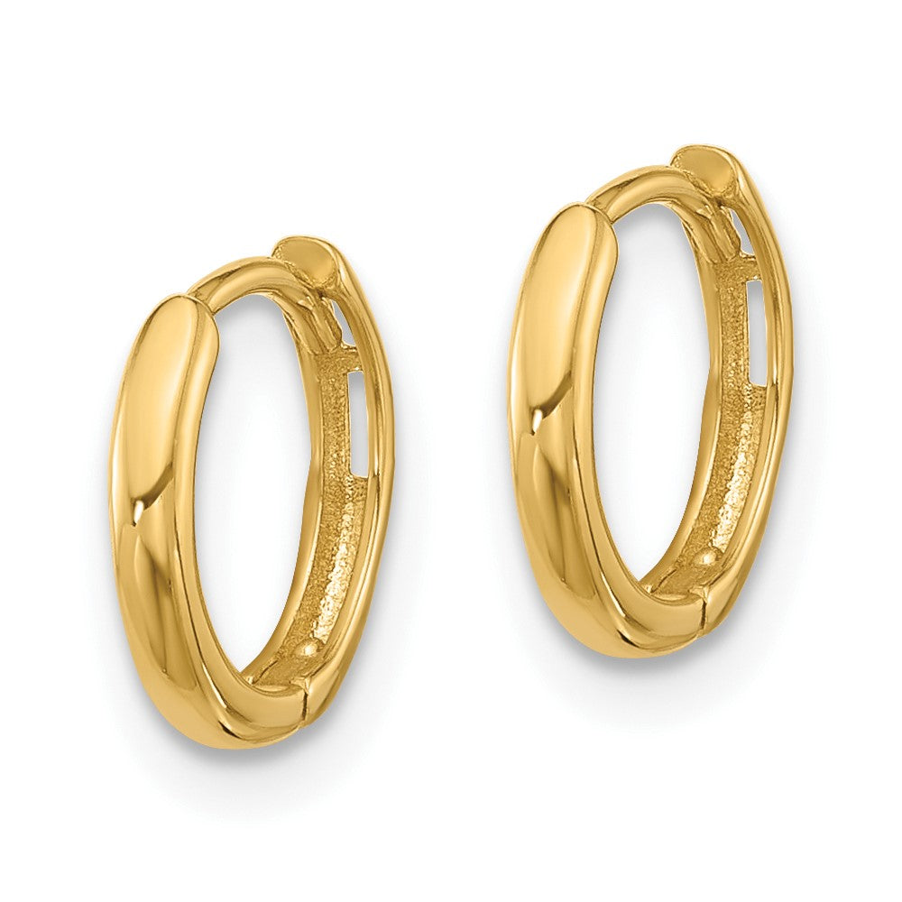 14K Hinged Hoop Earrings