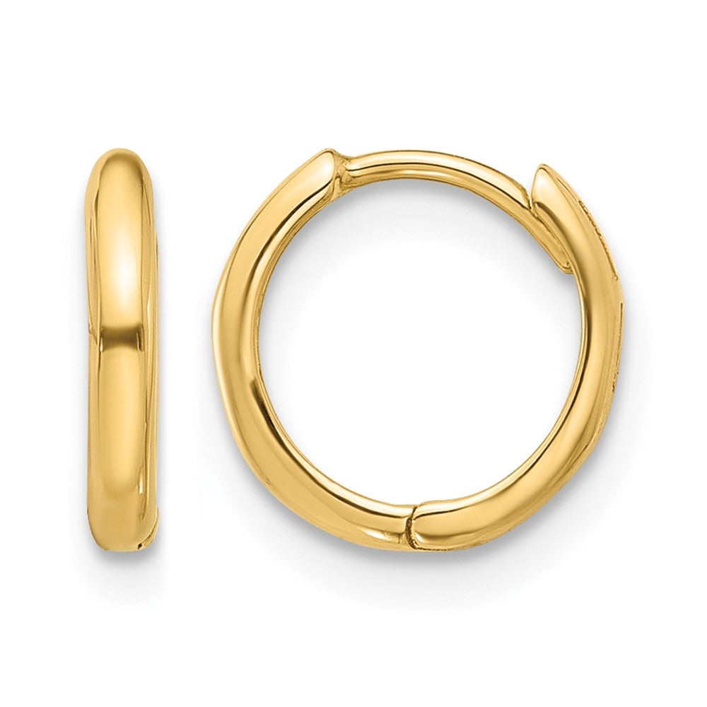 14K Hinged Hoop Earrings
