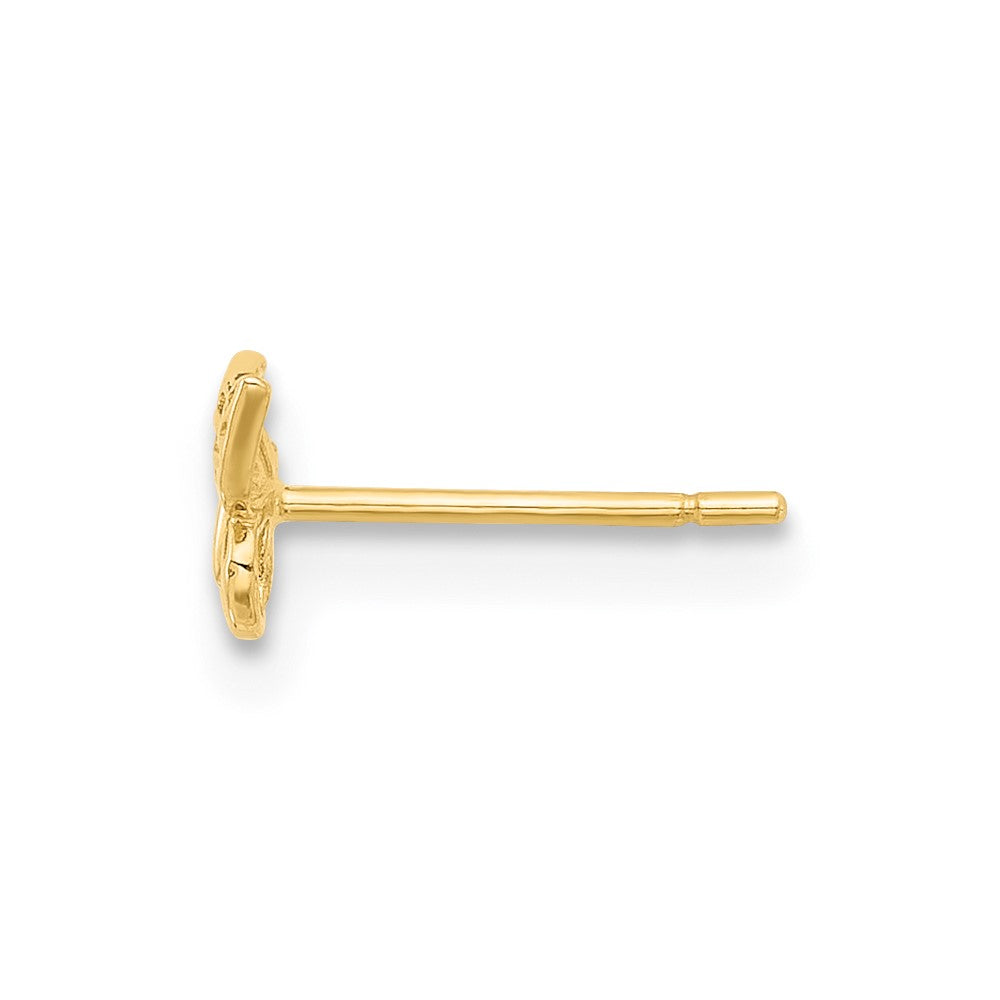 Single 14K Polished Butterfly Post Earring