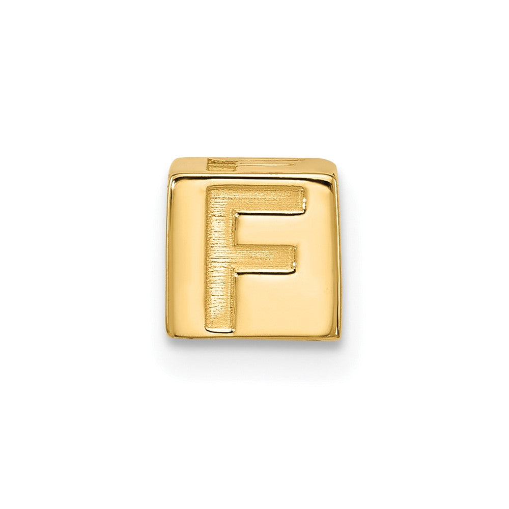 14ky Alphabet Bead Letter F