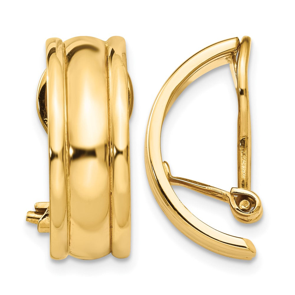 14k Fancy Non-pierced Earrings