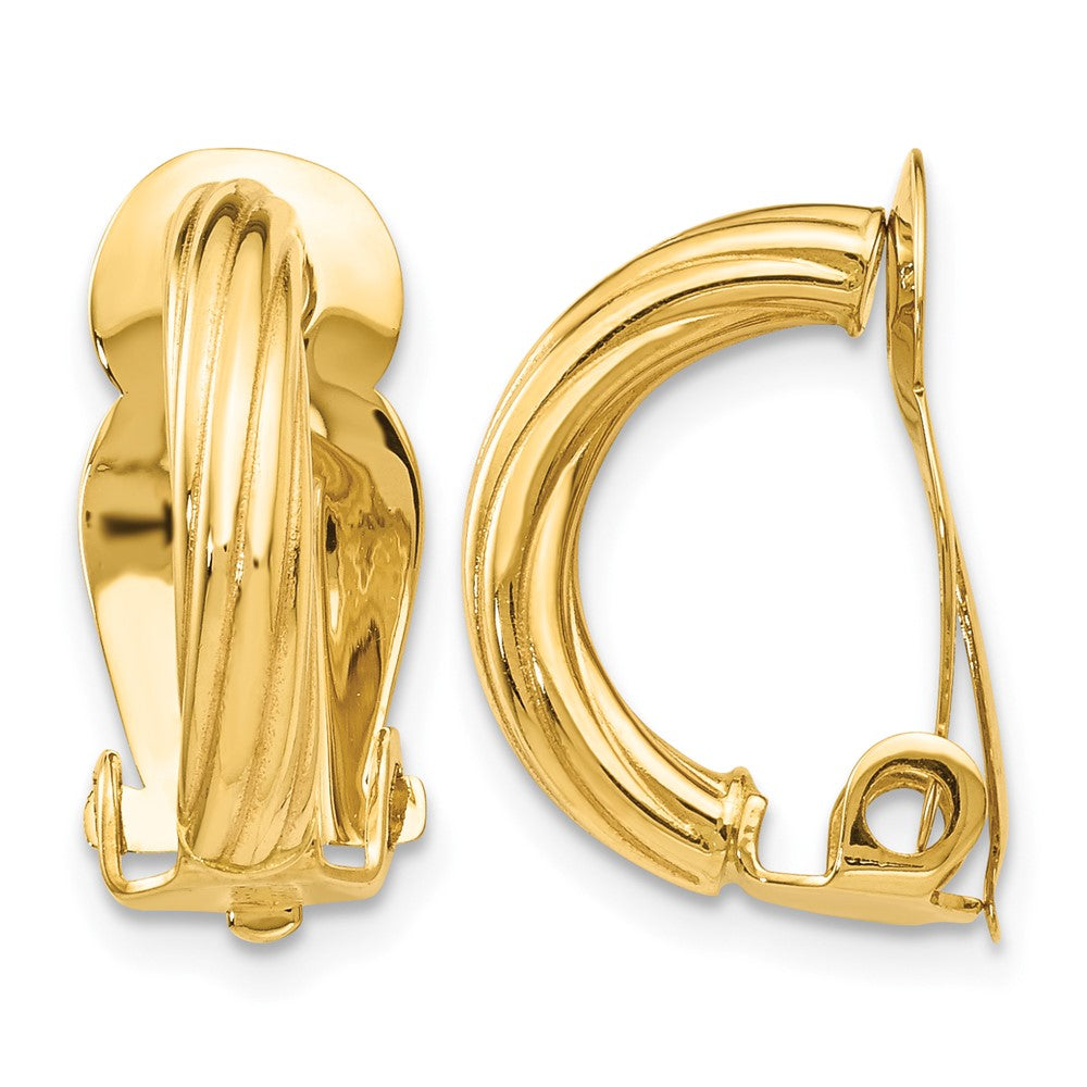 14k Non-Pierced Earrings