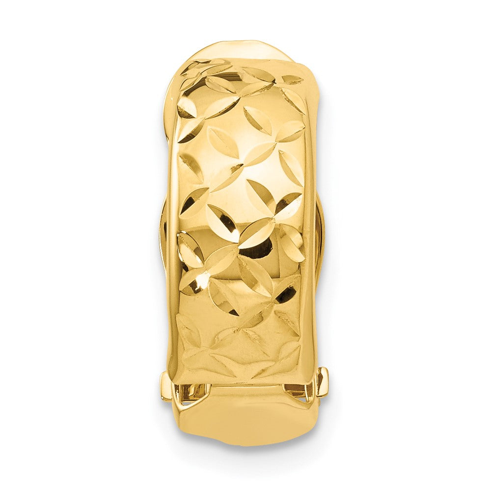 Single 14k Non-Pierced Earring
