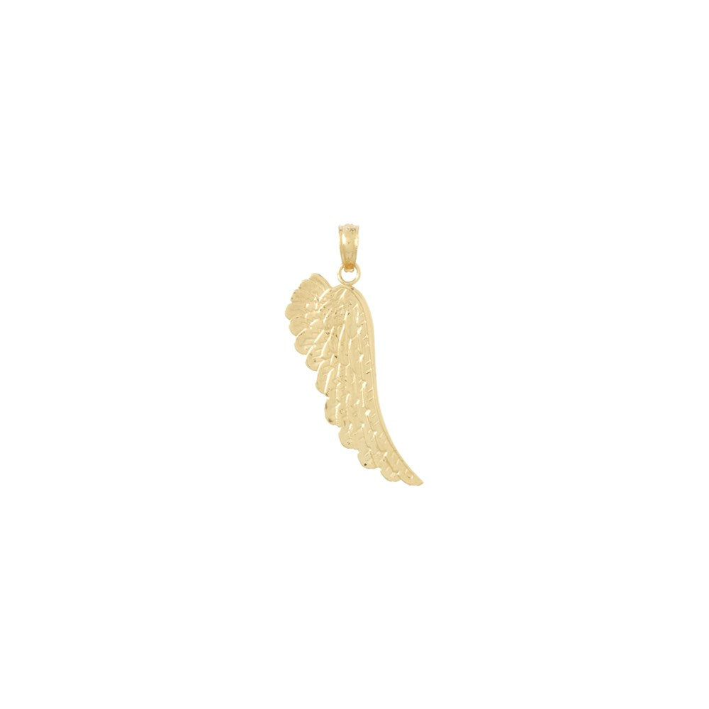 10K Angel Wing Pendant